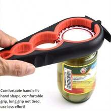 一套不锈钢开瓶器，5合1塑料罐盖开启器，啤酒开瓶器，礼盒包装 - 彩色 - 查看 8