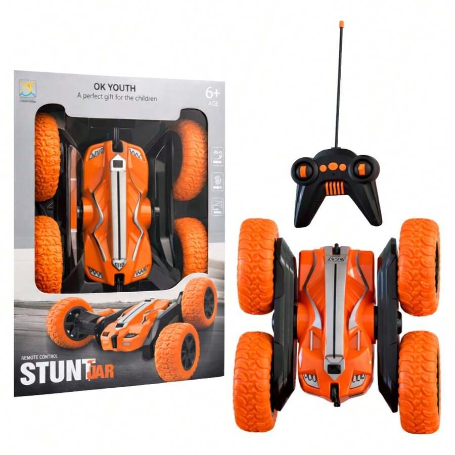 PEYMALERA Coche De Control Remoto Niños Todo Terreno Deslizante Regalo - Naranja - Ver 1