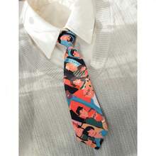 Corbata de clip con diseño de dibujos animados de moda, versátil para que los jóvenes combinen con camisas, unisex - Multicolor - Ver 11