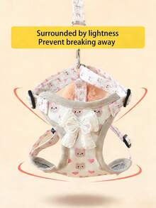 Bộ 1 dây đeo, dây dắt, đồ dùng cho chó, dây đeo cho chó nhỏ, đồ dùng cho chó hạnh phúc, quà tặng cho chó. Bộ dây đeo và dây dắt thú cưng có thể điều chỉnh với nơ và trang trí động vật 3D, áo vest có đệm mềm mại, thoáng khí với khóa cài, dây dắt chống thoát hiểm 150cm, nhẹ, chắc chắn và dễ đeo vào tháo ra, thích hợp để dắt chó đi dạo và huấn luyện thú cưng nhỏ. Đây là một trong những món quà tốt nhất cho đám cưới, tiệc sinh nhật và lễ hội âm nhạc. Đây cũng là một trong những món quà tốt nhất dành cho những người yêu chó. - Nhiều màu - Xem 9