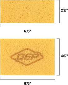 QEP 70006-18 Pro Square Grouting Sponge - All-Purpose Heavy-Duty, 67" X 46" - White - View 7