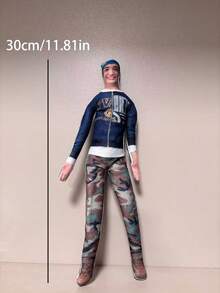 30厘米全新 CORTI/S 赞助可动抽象人偶，全身关节可动，适合作为送给男友/女友的礼物、卧室装饰或生日礼物 - 彩色 - 查看 11