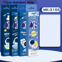 12pcs/Box Cartoon Pencils With Erasers, HB Pencils With Eraser Caps, Stationery Gift Box Essential - Pencil - View 13