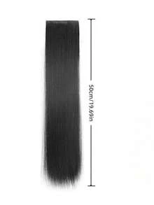 1pc With Bangs, Seamless Air Bangs Hairpiece, Hair Decoration, Claw Clips, Hair Slide, Clips For Hair - Multicolor - View 11