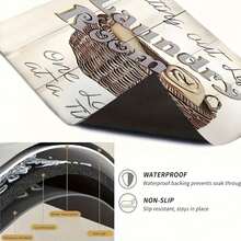 1件装防滑洗衣房地垫，适用于洗衣机/烘干机 - 绳编家用洗衣垫，可作为洗衣机和烘干机顶部的装饰性电器罩，洗衣房装饰 - 繩編 HOME - 查看 10