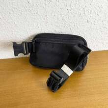Riñonera de Yoga a, bolsaóvil de cintura deportiva de Metal para Yoga, bolsa portátil Unisex para correr, regalo para mujer, almacenamiento multiusos 8FCX - Burdeos - Ver 3