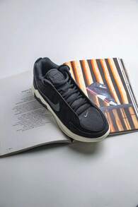 Zapatillas de baloncesto de caña baja versátiles y cómodas Nike WITNESS IX EP para hombres - Blanco y Negro - Ver 8