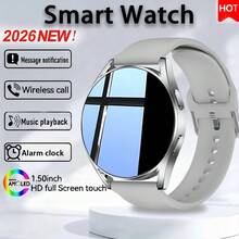 2026 New High-Definition Smart Watch - Unisex - Wireless Calling/Messaging, Multiple Sports Modes, Remote Photography, Fitness Tracker, Compatible With IOS And Android, USB Charging, Smart Connection, Fashionable Design, Clear Screen Display, Suitable For Daily Wear - Multicolor - View 13