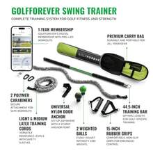 Swing Trainer Plus Golf Fitness and Training System for Strength Flexibility and Swing Power Includes 1-Year Membership and Premium Training Bar for Golf-Specific Workouts - como en la foto - Ver 4