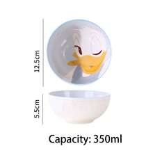 4.8 Inch Disney Mickey Mouse Embossed Rice Bowl, High Quality Cartoon Small Bowl For Home & Kids - Multicolor - View 11