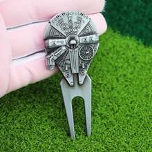 Ball Marker and Divot Tool Gift Set Gift for Groomsmen Unique Golf Accessories - Halcón - Ver 6