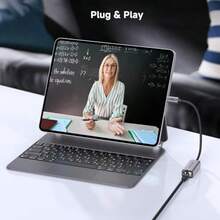 Cable Matters Adaptador USB C a Ethernet de 25 Gb velocidad de red Gigabit de 2 5 adaptador USB C a Ethernet compatible con USB 4 Thunderbolt 4/5 Plug and Play para MacBook portátil y dispositivos - como en la foto - Ver 8