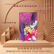 Anime Girl Carnival Acrylic Standee - Double-Sided Printed Character Desk Decor, Colorful Cartoon Figure Display For Collection & Gift - Multicolor - View 4