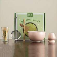 1pc/5pcs Japanese Matcha Bowl, Matcha Whisk Set, Includes Whisk, Tea Scoop, Tea Strainer, Tea Cloth, Traditional Tea Ceremony Tools, Holiday Gift - Multicolor - View 14