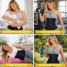 Women's Outdoor Sports Fitness Waist Trainer - Indoor Workout - Shaping Waist Cincher - Sports Sweat Waist Trimmer Double Waist Belt With Zipper - Holiday Gift - Gift For Friends - Gift For Mother - Multicolor - View 5