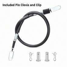 Golf Cart Brake Cable for  G29/Drive Gas 2007-2015 Model 43.7" with Pin Clevis Clip JW1-F6341-31-00 - como en la foto - Ver 6