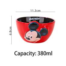 Juego de tazones de Mickey Mouse Disney Joy Relief: Tazones para el hogar, Juego de vajilla, Tazones para sopa de gran capacidad, Juego de vajilla con estilo - Multicolor - Ver 16