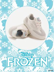 Disney Authorized Collaboration With | A Pair Of Children's Sports Shoes, Including Princess Sports Shoes, Anna Princess Sports Shoes, And Arendelle Princess Sports Shoes, Suitable For Daily Holiday Sports And Outdoor Wear. Comfortable, Slip Resistant, Wear-Resistant, And Breathable To The Soles Of The Feet (Children's Sports Shoes, Children's Shoes, Girls' Shoes, Girls' Shoes) - White - View 2