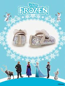 Disney 1双正版授权公主鞋，适合日常及假日户外穿着，舒适防滑，透气（儿童平底鞋，女童鞋，公主鞋，女王鞋） - 米色 - 查看 3