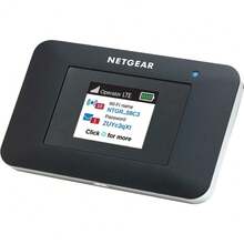 NETGEAR Punto de Acceso Wi-Fi móvil Router 4G LTE AC797-100NAS Velocidad de Descarga de 400 Mbps conectar hasta 15 Dispositivos Crear una WLAN en Cualquier Lugar gsm Desbloqueado - Negro - Ver 2
