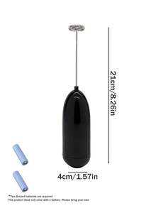 1件装电动奶泡器、电动咖啡搅拌器、奶泡器、手持搅拌器、泡沫制造器、创意电动搅拌器、电动咖啡搅拌器、牛奶搅拌器、厨房小工具、厨房电器 - 彩色 - 查看 2