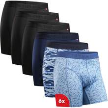 Multicolor (3 negros, 1 azul, 1 camuflaje, 1 mosaico)