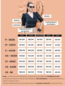 Women's Crepe Duna Blouse With 3/4 Puff Sleeve Plus Size And Slim - Màu xanh nhạt - Xem 3