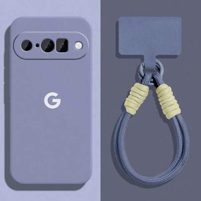 Keychain,Lanyard Soft Phone Case With Lanyard Compatible For Pixel 6, 6 Pro, 6A, 7, 7A, 7 Pro, 8, 8 Pro, 8A, 9, 9A, 9 Pro, 9 Pro XL, 10, 10 Pro, 10 Pro XL