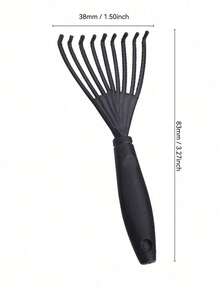 2 piezas Peine de masaje para cabello largo de mujer, peine esponjoso, peine hueco para uso doméstico - Multicolor - Ver 12