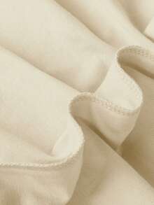 Women's Summer Beer & Japanese Text Graphic Round Neck Casual Versatile Printed Short Sleeve T-Shirt, Fashionable - Apricot - View 9