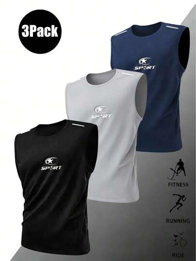 3件套男士时尚户外休闲轻便旅行上衣，透气吸湿印花短袖衬衫，夏季