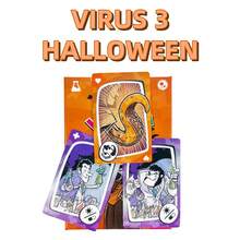 Trò chơi cờ bàn chiến lược chủ đề virus - Trò chơi thẻ bài tương tác cao và thú vị, phù hợp cho 2-6 người chơi, hoàn hảo cho các buổi tiệc tùng, họp mặt gia đình và quà tặng Giáng sinh | Thời gian chơi nhanh 30 phút - Nhiều màu - Xem 12