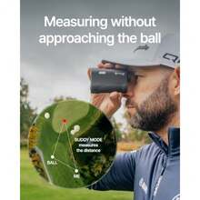 GOLFBUDDY 2S PRO Golf Range Finder with Slope Measuring from The Cart 1093 Yard Laser Rangefinder Magnetic Mount Pin Finder with Flag Pole Locking Vibration One Click Scan Mode Water Proof - Negro - Ver 3
