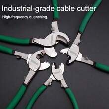 1 件装电缆剪钳，6 英寸、8 英寸、10 英寸小头，10 英寸大头，工业级宽口电缆剪钳，锋利，电工工具 - 電纜剪 - 查看 6