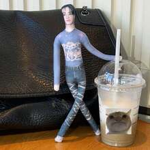 30厘米鼠年偶像组合成员孙雄、郑元、孙佑、席城和Ni-Ki带框创意立牌礼品 - 彩色 - 查看 3