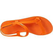 Melissa  Womens Sun Downtown Sandals - trái cam - Xem 2