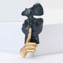 Vintage Enamel Mask Brooch, Fashionable And Creative Jewelry Accessory For Men And Women, Elegant And Unique Mask Brooch, Suitable For Formal And Casual Occasions - màu đen - Xem 6