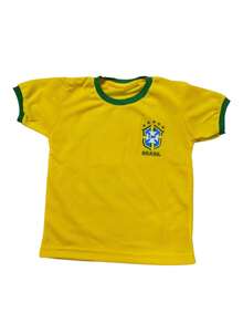 Girls' Brazil Shirt, Sizes 4 To 14 Years. - 黃色 - 查看 5