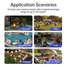 Enrutador solar 4G módem LTE Cat.1 para exteriores punto de acceso WiFi6 de 2.4 GHz ranura para tarjeta VSIM y SIM batería integrada de 26000 mAh impermeable IP66 ideal para cámaras de - como en la foto - Ver 7