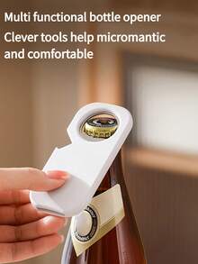1个磁性开瓶器、开罐器和开罐器。三合一家用啤酒和饮料开罐器。 - 彩色 - 查看 4