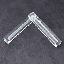 透明塑料立柱盒，带银色护胫，适用于 5.11 英寸/13 厘米立柱滚轮 - 1PC - 查看 4