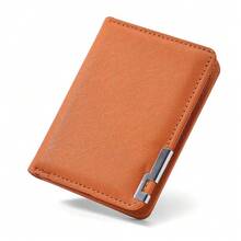 New Men's Short Wallet, High-Quality Multi-Card Slots Minimalist Convenient Bifold Card Holder - Multicolor - View 5