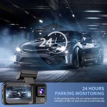 1 Peça Câmera Veicular 1080P com Monitoramento de Estacionamento 24/7, Sobrescrever Inteligentemente Imagens Antigas, Gravação Contínua, Design Compacto, Instalação Fácil, Discreta e Adequada para a Maioria dos Veículos - A98 - Visão 6
