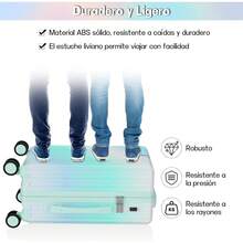 ¡RecomendadoMaleta de Cabina 20" con Puerto USB - 4 Ruedas 360 °   Silenciosas - ABS Resistente - Incluye Bolsa de Viaje y Soporte para Botella - Equipaje de Mano Ideal, Color Menta¡Top de Temporada - 1 - Ver 8