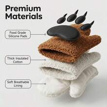 Cat Paw Heat Resistant Gloves, Thick Silicone High Temperature Insulation, Suitable For Kitchen Baking - Multicolor - View 5