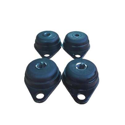 4 X Anti Vibration Mounts / Rubber Mounts / Flanged Mount M8