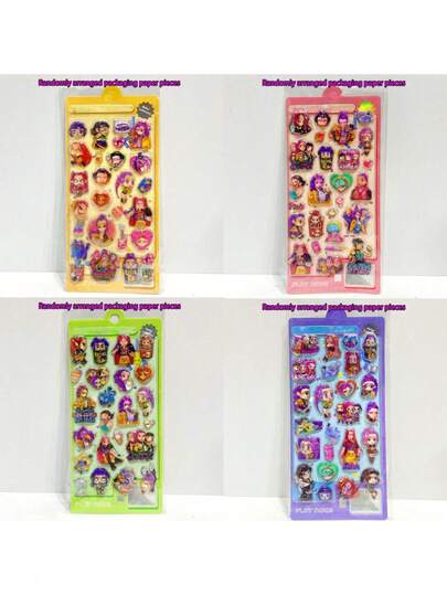Waterproof Cute Cartoon Decorative Stickers For Scrapbooking, Water Bottles