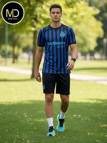 Men's Inter Milan Shirt, Sports T-Shirt, Soccer Jersey, 24hr Shipping - Danh sách áo đấu quốc tế của Milan - Xem 5