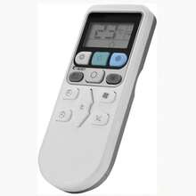 Hitachi Compatible Multimode Air Conditioner Remote Control - White - View 3