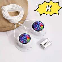 1 Cặp khóa dây giày xoay, phụ kiện dây giày cho giày thể thao và ngoài trời, khóa điều chỉnh được, thích hợp làm quà tặng Ngày của Mẹ, Ngày của Cha, quà tốt nghiệp. - Nhiều màu - Xem 20